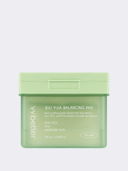 Успокаивающие тонер-пэды с экстрактом юдзу VVBETTER PHA Jeju Yuja Balancing Pad Успокаивающие тонер-пэды с экстрактом юдзу VVBETTER PHA Jeju Yuja Balancing Pad