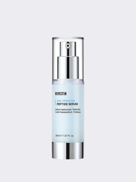 Разглаживающая сыворотка для лица с пептидами ROVECTIN Aqua Peptide Serum Разглаживающая сыворотка для лица с пептидами ROVECTIN Aqua Peptide Serum