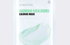 Успокаивающая маска с центеллой и бамбуком MEDI-PEEL Bamboo Cica Bomb Calming Mask