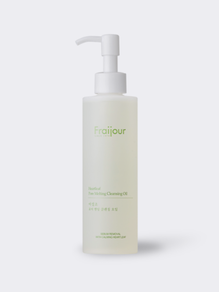 Успокаивающее гидрофильное масло с экстрактом хауттюйнии Fraijour Heartleaf Pore Melting Cleansing Oil Успокаивающее гидрофильное масло с экстрактом хауттюйнии Fraijour Heartleaf Pore Melting Cleansing Oil