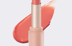 Глянцевая помада в натуральном оттенке губ Dasique Mood Glow Lipstick #01 Cream Sand