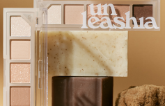 Палетка теней для век в нюдовых оттенках UNLEASHIA Mood Shower Eye Palette #3 Nude Shower
