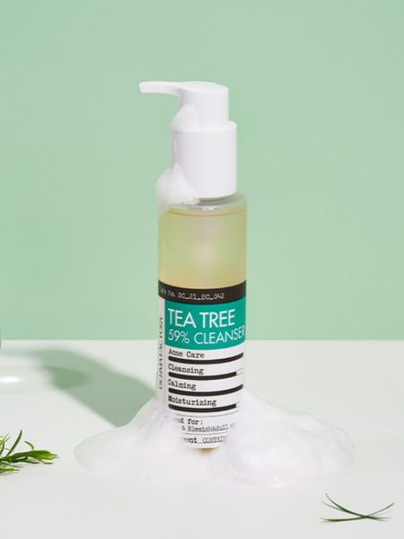 Гель для умывания с экстрактом чайного дерева Derma Factory Tea Tree 59% Gel Cleanser Гель для умывания с экстрактом чайного дерева Derma Factory Tea Tree 59% Gel Cleanser