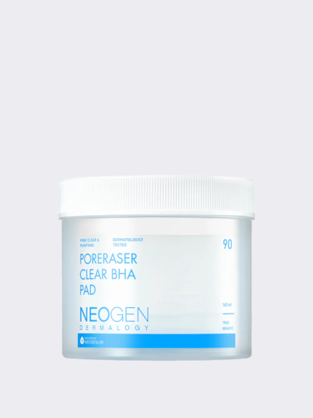 Глубокоочищающие пэды с ВНА-кислотами NEOGEN Poreraser Clear BHA Pad Глубокоочищающие пэды с ВНА-кислотами NEOGEN Poreraser Clear BHA Pad