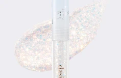 Жидкий глиттер для век в серебряном оттенке Dasique Starlit Jewel Liquid Glitter #02 Candy Hearts