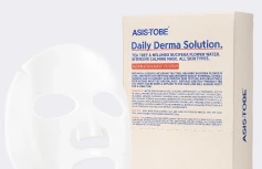 Набор успокаивающих тканевых масок для лица с растительными экстрактами ASIS-TOBE Daily Derma Solution Set